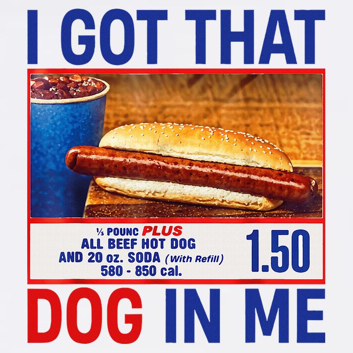 I Got That Dog In Me Funny Hotdogs Combo 4th Of July Dad Mom Sustainable Bucket Hat