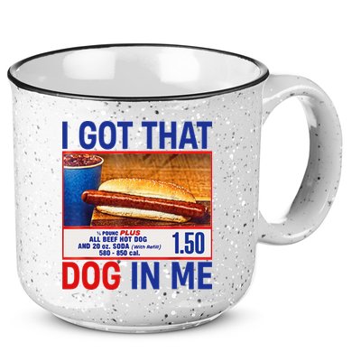 I Got That Dog In Me Funny Hotdogs Combo 4th Of July Dad Mom 15oz Campfire Ceramic Mug