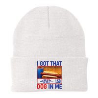 I Got That Dog In Me Funny Hotdogs Combo 4th Of July Dad Mom Beanie