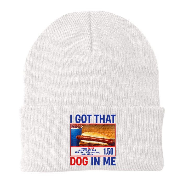 I Got That Dog In Me Funny Hotdogs Combo 4th Of July Dad Mom Beanie