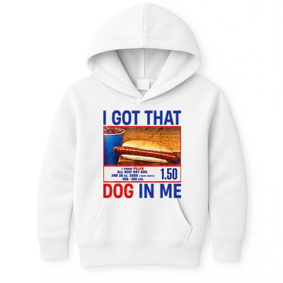 I Got That Dog In Me Funny Hotdogs Combo 4th Of July Dad Mom Kids Hoodie