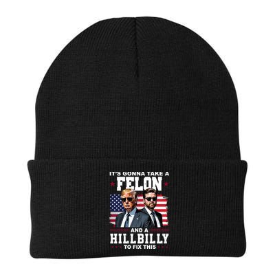 Its Gonna Take A Felon And A Hillbilly To Fix This Pro Trump Vance Beanie
