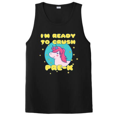 Im Going To Crush PreK Back To School Unicorn Star PosiCharge Competitor Tank