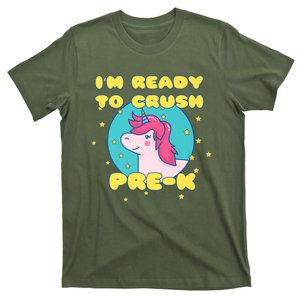 Im Going To Crush PreK Back To School Unicorn Star T-Shirt