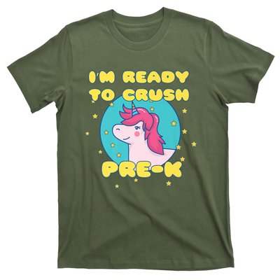 Im Going To Crush PreK Back To School Unicorn Star T-Shirt