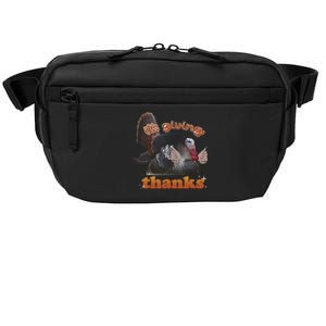 It’S Giving Thanks Turkey Thanksgiving Crossbody Pack