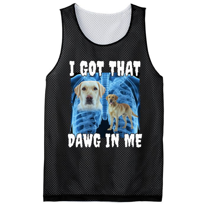 I Got That Dawg In Me Labrador Mesh Reversible Basketball Jersey Tank