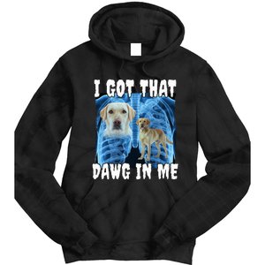 I Got That Dawg In Me Labrador Tie Dye Hoodie