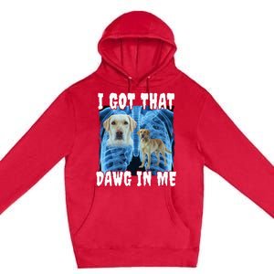 I Got That Dawg In Me Labrador Premium Pullover Hoodie