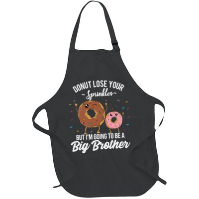 Im Going To Be A Big Brother Funny Donut Baby Announcement Apron