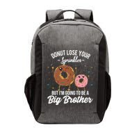 Im Going To Be A Big Brother Funny Donut Baby Announcement Vector Backpack