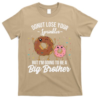 Im Going To Be A Big Brother Funny Donut Baby Announcement T-Shirt