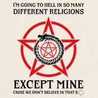 IM Going To Hell In So Many Different Religions Garment-Dyed Women's Muscle Tee