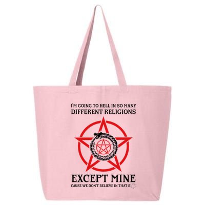 IM Going To Hell In So Many Different Religions 25L Jumbo Tote