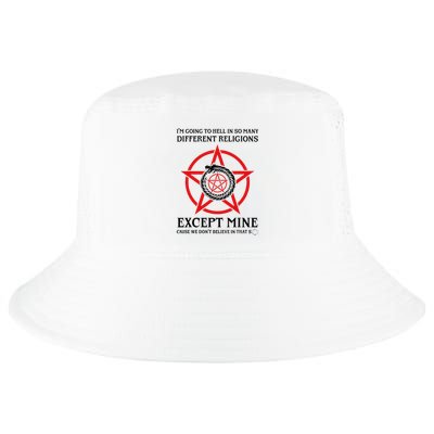 IM Going To Hell In So Many Different Religions Cool Comfort Performance Bucket Hat