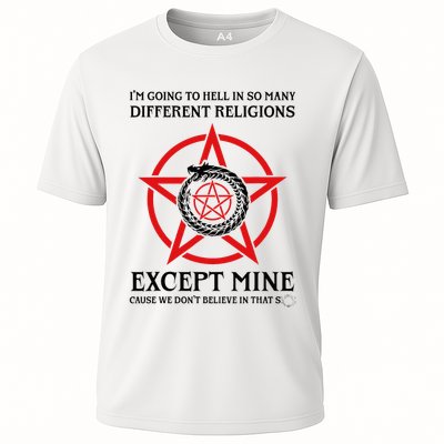 IM Going To Hell In So Many Different Religions Performance Shirt