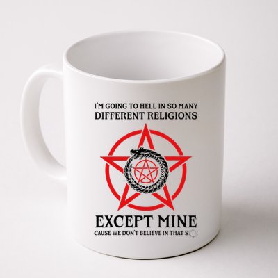 IM Going To Hell In So Many Different Religions Mug