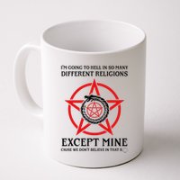 IM Going To Hell In So Many Different Religions Mug