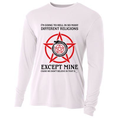 IM Going To Hell In So Many Different Religions Cooling Performance Long Sleeve Crew