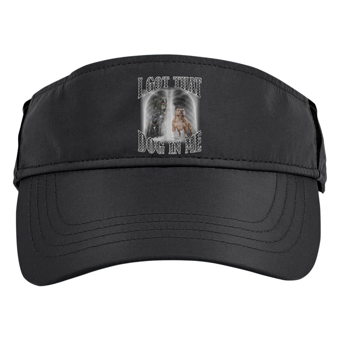 I Got That Dog In Me Funny Adult Drive Performance Visor