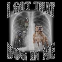I Got That Dog In Me Funny Cropped Pullover Crew
