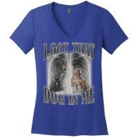 I Got That Dog In Me Funny Women's V-Neck T-Shirt