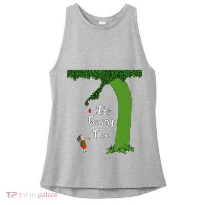 ItS Giving Tree Ladies PosiCharge Tri-Blend Wicking Tank