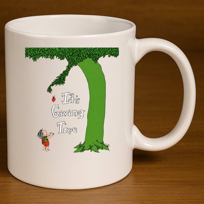 ItS Giving Tree 11oz C Handle Ceramic Mug
