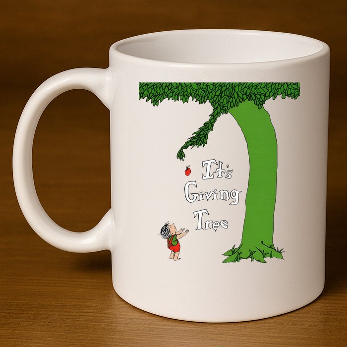 ItS Giving Tree 11oz C Handle Ceramic Mug