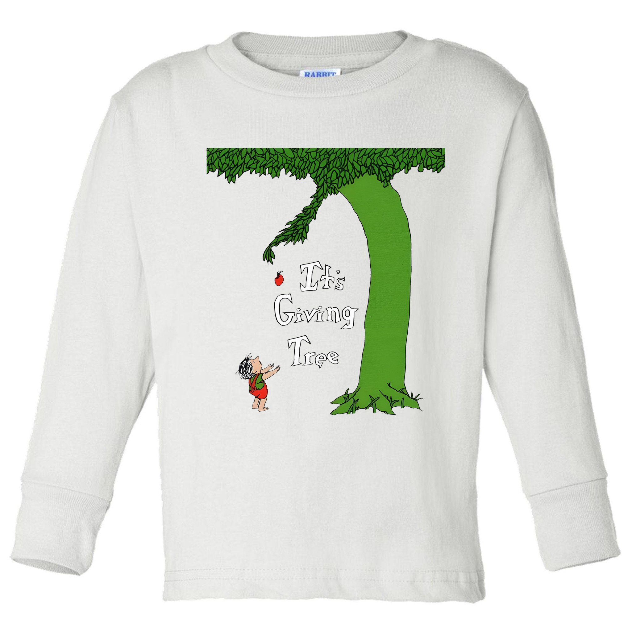 ItS Giving Tree Toddler Long Sleeve Shirt