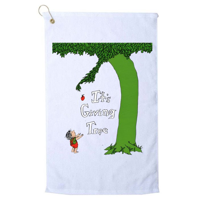 ItS Giving Tree Golf Towel