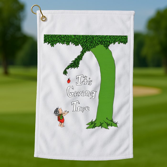 ItS Giving Tree Golf Towel