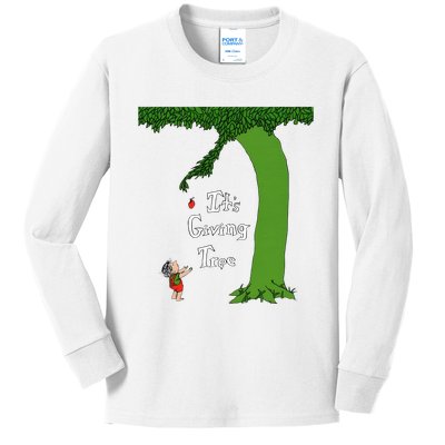 ItS Giving Tree Kids Long Sleeve Shirt