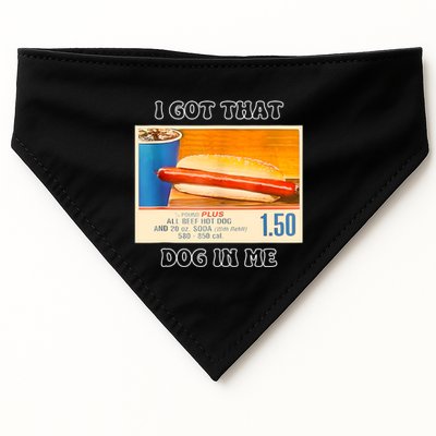 I Got That Dog In Me Funny Hot Dogs Combo USA-Made Doggie Bandana
