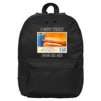 I Got That Dog In Me Funny Hot Dogs Combo 16 in Basic Backpack