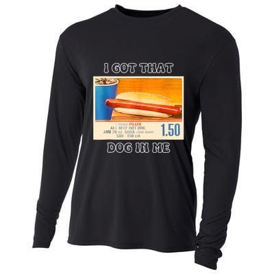 I Got That Dog In Me Funny Hot Dogs Combo Cooling Performance Long Sleeve Crew