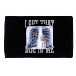 I Got That Dog In Me Xray Meme Microfiber Hand Towel