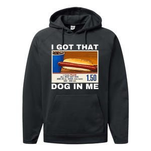 I Got That Dog In Me Performance Fleece Hoodie