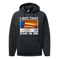 I Got That Dog In Me Performance Fleece Hoodie