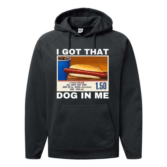 I Got That Dog In Me Performance Fleece Hoodie