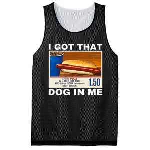 I Got That Dog In Me Mesh Reversible Basketball Jersey Tank