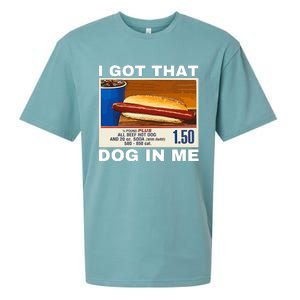 I Got That Dog In Me Sueded Cloud Jersey T-Shirt