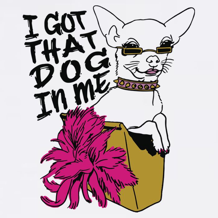 I Got That Dog In Me Chihuahua Cool Comfort Performance Bucket Hat