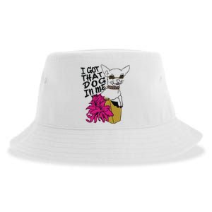 I Got That Dog In Me Chihuahua Sustainable Bucket Hat