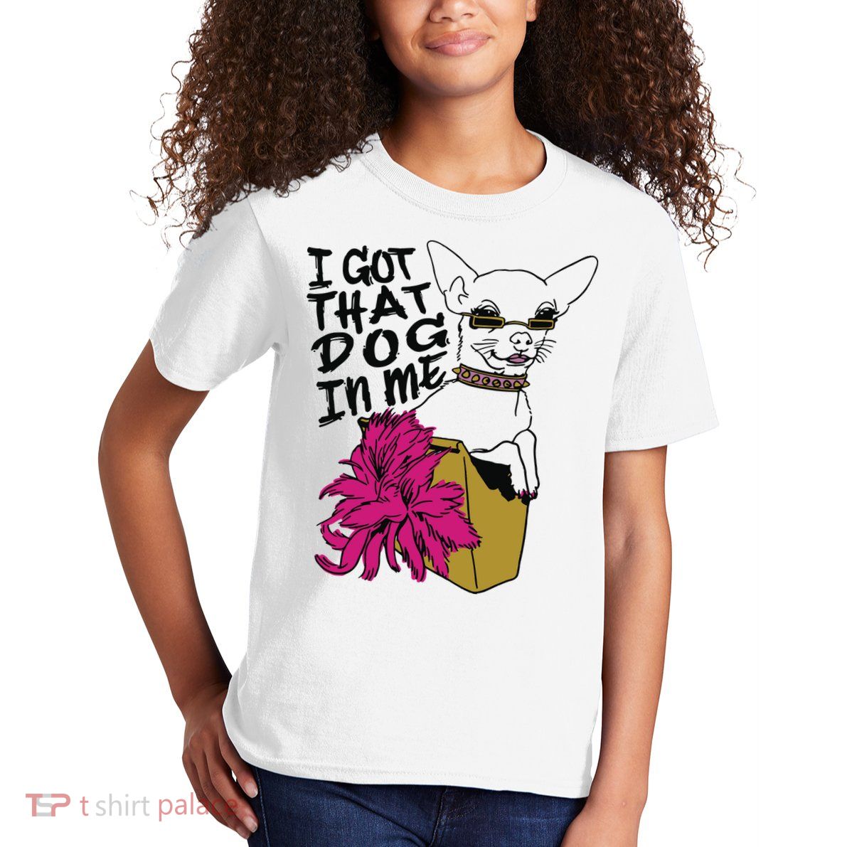 I Got That Dog In Me Chihuahua Kids T-Shirt