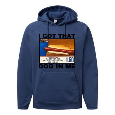 I Got That Dog In Me Performance Fleece Hoodie