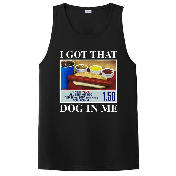 I Got That Dog In Me Funny Hot Dogs Combo Gifts PosiCharge Competitor Tank