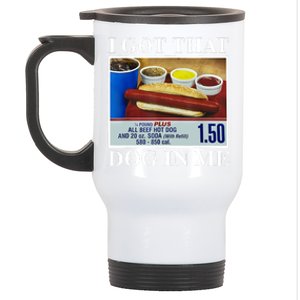 I Got That Dog In Me Funny Hot Dogs Combo Gifts Stainless Steel Travel Mug