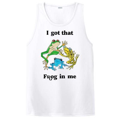 I Got That Frog In Me Funny PosiCharge Competitor Tank