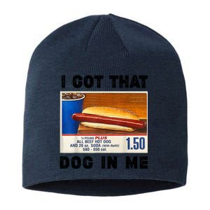 I Got That Dog In Me Funny Sustainable Beanie